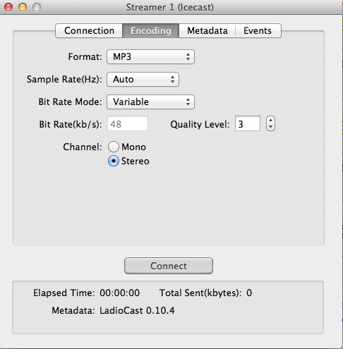 ladiocast-encoding