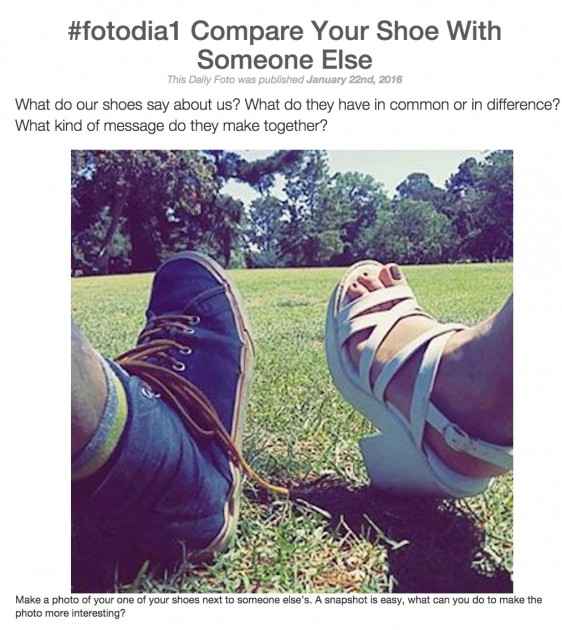 #fotodia1 Compare Your Shoe With Someone Else