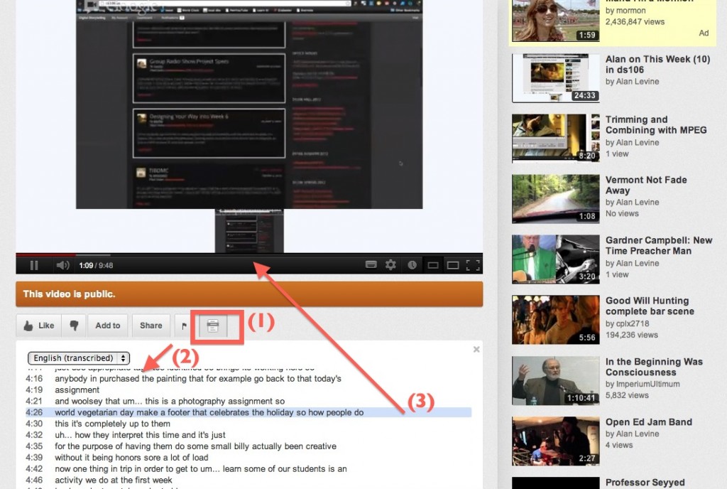 What Does That YouTube Button Do? – CogDogBlog