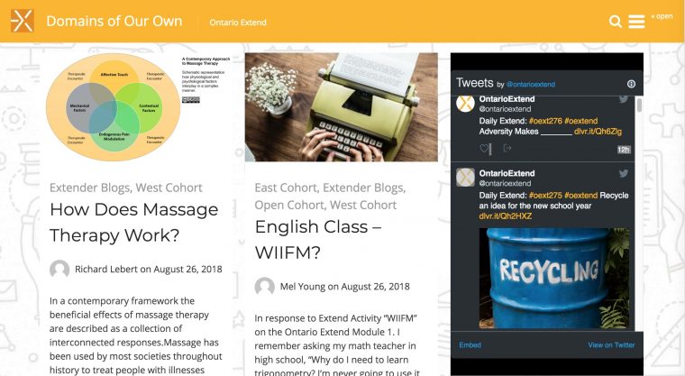Building Connected Courses Feed WordPress 101 CogDogBlog