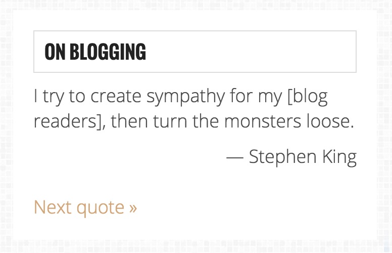 Quotes Blog Examples Blog Quotables – CogDogBlog