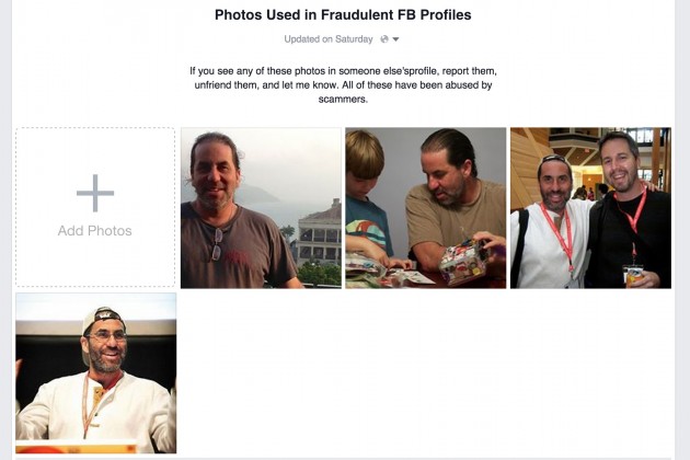 fb fraudulent photos