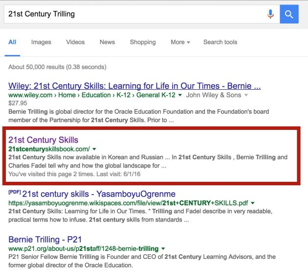 trilling search