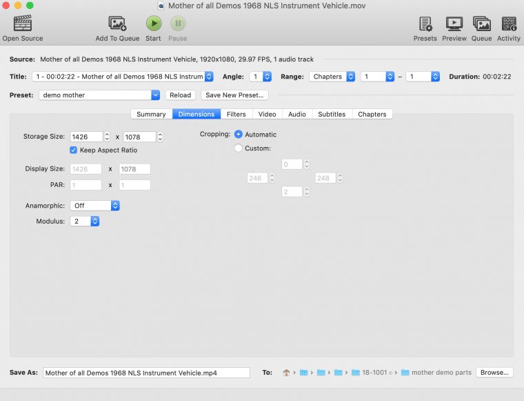 An Old Pineapple Saves iMovie’s Fixed Video Aspect Ratios CogDogBlog